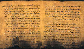 Section of the Psalms Scroll